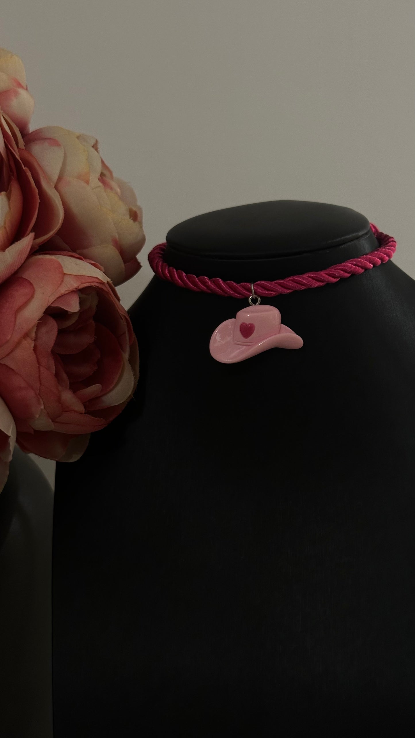 Chocker Cowboy Pink